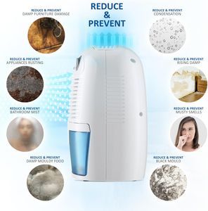 NETTA 500ml Mini Dehumidifier – Compact Blue Moisture Absorber