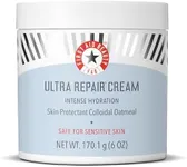 First Aid Beauty Ultra Repair Cream Intense Hydration Moisturizer for Face and Body – Rich Whipped Texture Strengthens Skin Barrier + Instantly Relieves Dry, Distressed Skin + Eczema – 6 oz