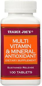 Trader Joe's Multi Vitamin & Mineral Antioxidant 100 Tablets