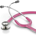 ADC Adscope 604 Pediatric Clinician Stethoscope, 30.5 inch Length, Metallic Raspberry