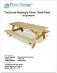 Traditional Rectangle Picnic/Garden