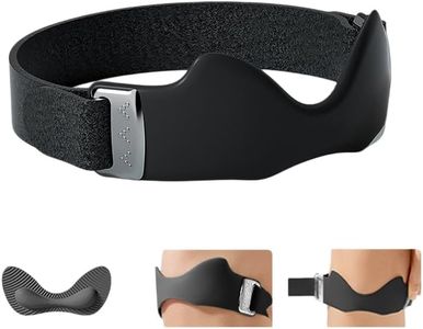 Knee Strap Patella Adjustable Sports Support Band, 2026 New Silicone Airpad Non Slip Knee Strap, Patellar Tendon Support Strap for Running Hiking Basketball Tennis Pickleball Gym Fitness (2, Black)
