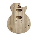 QISUO Unfinished Electric Guitar Body Maple Wood Blank Guitar Barrel for PB Style Bass Guitars DIY Parts