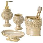 Creative Scents Beige Bathroom Acce