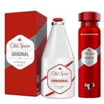 Original Men Gift Set Bundle with Old Spice Aftershave Lotion Original 100ml and Original Deodorant Body Spray 150ml