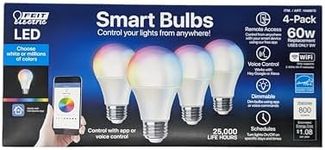 Feit 4-Pack WiFi LED Smart Bulbs (6