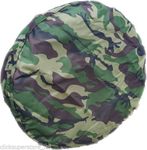 WHEEL COVER WHEELCOVER SPARE TYRE 4X4 ARMY CAMOUFLAGE CAMO GREEN - LET US KNOW YOUR SIZE