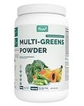 VORST Multi Greens Powder 600G | Vegan Superfood Supplement for Gut Health, Detox & Bloating Relief | 15 Ingredients Including Banana, Kale, Broccoli, Papaya and Pomegranate Plus Other Super Green Foods | Gluten Free | 60 Servings | 1 Jar