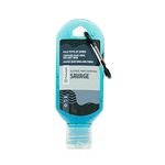 Palm Safe Savage 60ml Anti Bacterial Premium Hand Sanitiser Travel Size Refillable Clip Bottle Quick Drying Non Sticky Extra Moisturising Kills 99.9% of Viruses and Bacteria