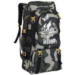 Liker Bag 60L for Trekking/Hikking/Camping/Travelling/Sport Camp With Strong Comprasion Straps,Water Bottle Compartment - Army Green