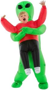 Morph Costume Gonflable Alien, Deguisement Alien Gonflable, Costume Alien Gonflable Enfant, Déguisement Alien Gonflable, Deguisement Halloween Enfant