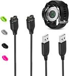 VFAN 2-Pack Charging Charger Cable Clip for Garmin Forerunner 935/Vivoactive 3/245/S60/Fenix 5 5S/ Smart Watch
