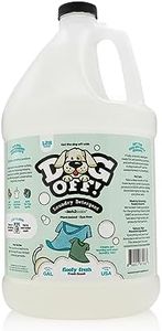 Bark2Basics Dog-Off Laundry Liquid Detergent, 1 Gallon - 128 Loads, Eliminates Pet Odors and Stains from Clothes, Towels, and Apparel, Ideal for Grooming Salons, Clinics, Kennels, Resorts, and More