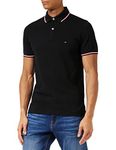 Tommy Hilfiger - Black Polo Shirt - Men's T-Shirts, Mens Polo Shirts, Mens Tops, Mens T-Shirts, T Shirts For Men UK, Tommy Hilfiger Mens - Size L