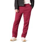 Amazon Essentials Men's Fleece Sweatpants, Red, Large