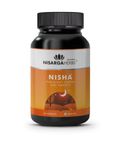 Nisarga Herbs Nisha, Relieves Night Stress, Improves Relaxation and Cognitive Function - 100% Organic, Ayurvedic & Natural - 60 Capsules