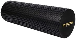 18 × 6 in Foam Roller for Back & Legs – Fitizen Medium Deep Tissue Muscle Recovery Roller – for The Active Citizen, Firm EVA Foam for Physical Therapy, Yoga & Pilates by FitNation