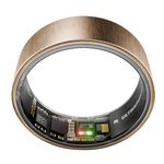 ULTRAHUMAN Ring AIR - Brushed Rose Gold - Size 7 - Smart Ring | No Monthly Subscription | Size First with Sizing Kit | Sleep Tracking Wearable - Heart Rate - Fitness Tracker