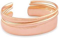 Kendra Scott Tiana Cuff Bracelet Set Of 3 in Rose Gold Rose Gold Metal