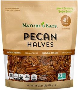 Nature's Eats Halves, Pecan, 16 Ounce (Pack of 1)