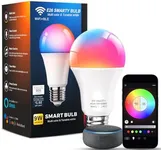 luckystyle Smart Light Bulbs, 9W A1