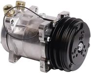 ENA Air Conditioner A/C Compressor with Clutch Compatible with Chevrolet Jeep International Harvester W3500 W7500 Tiltmaster 4400 Cherokee CJ7 Wrangler Replacement for SD508 J3741284 4798258