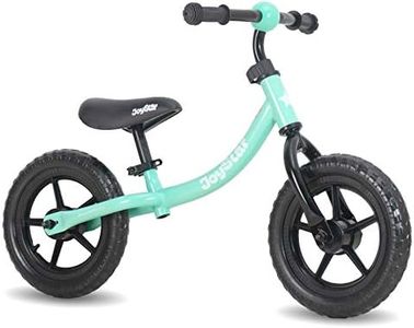 JOYSTAR Balance Bike for 1.5-5 Years Old Girls, Toddler Push Bike with Puncture-Proof Tire for Child, 12 inch Kids Glider Bike, Children Slider Cycle, Green