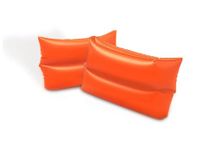 KidsZeeNie® Inflatable Swimming Arm Bands/Water Wings for Kids|Floats Swim Wings|Swimming Fun Floatation Sleeves|Swimming Safety Arm Float for Toddlers|Pool Floaties for Arms (Age 3-6)(Large Orange)