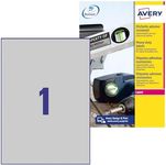 Avery Silver Heavy Duty Labels for 