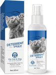 Cat Repellent Spray, Cat Deterrent Spray for Furniture and Sofa Protection, Extra Bitter Anti Scratch Spray Indoor & Outdoor for Cats and Dogs, 50ml (Pack of 1)