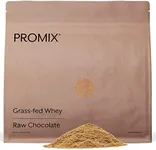 Promix Whey Protein Powder, Raw Chocolate - 2.5lb Bulk - Grass-Fed & 100% All Natural - ­Post Workout Fitness & Nutrition Shakes, Smoothies, Baking & Cooking Recipes - Gluten-Free & Keto-Friendly