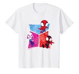 Youth Marvel Spidey and His Amazing Friends Heroes and Foes T-Shirt