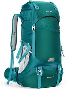 HOMIEE Mochila de Senderismo 50L Macutos de Senderismo Impermeable Multifuncional Unisex Mochilas de Marcha Adecuada para Senderismo, Esqui, Camping, Viaje, Deportes al Aire Libre