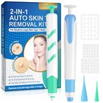 Skin Tag Remover Kit, Effective and Safe Wart Remover, Tag Remover Device Suitable for Warts and Mole Easy to Use (2-8mm)