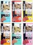 *NEW* 6 PACK MIXED WEBBOX CAT STICKS CAT KITTEN MEATY STICK TREAT COD DUCK BEEF CHICKEN TURKEY SALMON