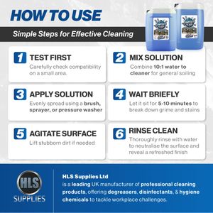 HLS Supplies Composite Decking Cleaner 5L – Removes Dirt & Grime