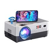 Newly Launch Boss S13A Full HD Pro, Android 9.0, 4500 Lumens 1920X1080-180" Display with Miracast, WiFi & HDMI/AV/VGA/USB/TV Input Portable Projector with 1 GB Ram and 8 GB Internal Storage (White)