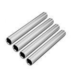 XMWangzi Aluminum Track Field Relay Batons, Race Equipments for Running Race Team, Suitable for Outdoor Sports Practice Athlete, Corrosion Resistant High Strength Smooth Surface (4Pcs Sliver)