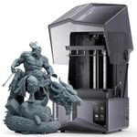 ELEGOO Saturn 4 UItra Resin 3D Printer, 10-Inch 12K Mono LCD, 150mm/h High Speed Printing, Smart Automatic Leveling, Intelligent Detection, WiFi-Transfer, Large Printing Size 218.88x122.88x220 mm³