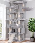 Heybly Tall Cat Tree, 78-inch Multi