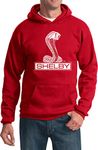 A&E Designs Ford Shelby Cobra Hoodie, Red 3XL