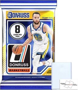 2024-25 Donruss Basketball Trading Cards Retail Pack with 8 Cards + Toploader + StreetCards Magnet!