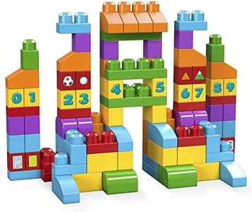 Mega Bloks Sac Blocs Construction Deluxe, 150 briques, jouet pour bébé et enfant de 1 à 5 ans, FVJ49