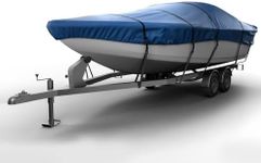Seal Skin Covers V-Hull Cuddy Cabin Boat Cover, Waterproof, Heavy-Duty Marine-Grade Polyester, Fits 28'-30' L & 116" W, All-Weather Protection, Snug Fit with Straps & Buckles