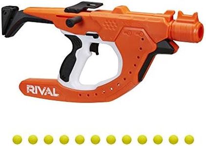 NERF Rival Curve Shot - Sideswipe XXI-1200 Blaster - Fire Rounds to Curve Left, Right, Downward or Fire Straight - 12 Rival Rounds