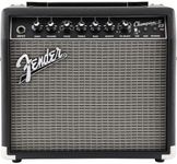 Fender Champion II 25, Combo Guitar Amp, 25W, Suitable For Electric Guitar, More Power, Upgraded Effects and Amp Models, Black/Silver