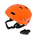 Tontron Adult Whitewater Kayaking Canoeing Helmet (X-Orange, Small)