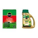 Miracle-Gro EverGreen Fast Grass Lawn Seed 1.6 kg - 56 m2 & Patch Magic Grass Seed, Feed and Coir, 1015 g