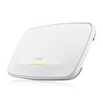 Zyxel WiFi 7 BE22000 Wireless MultiGig Pro Access Point | Tri-Band Operation | Smart Antenna |10G Uplink | Mesh |Cloud, App, Direct or Controller MGMT | POE++ | Nebula Pro Pack | WBE660S