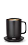 New Ember Temperature Control Smart Mug 2, 295 ml, Black, 1.5-hr Battery Life - App Controlled Heated Coffee Mug - New & Improved Design